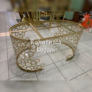 brass coffee table